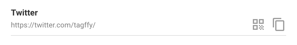How the icon looks like in the name section